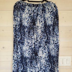 💥2/$30💥 indigo cotton maxi skirt - super soft!